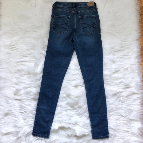 Aeropostale High Waisted Ankle Jegging Distressed - Picture 5 of 6